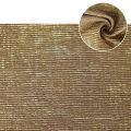 Jacquard Knitting Stoff Fabrica Gold Foil estampado 96 Polyester 4 tela spandex